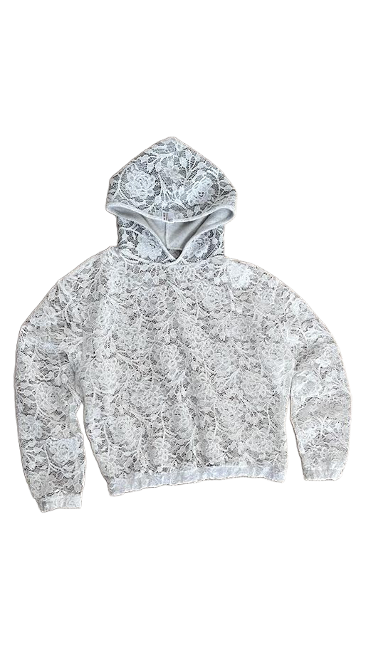 pull en dentelle